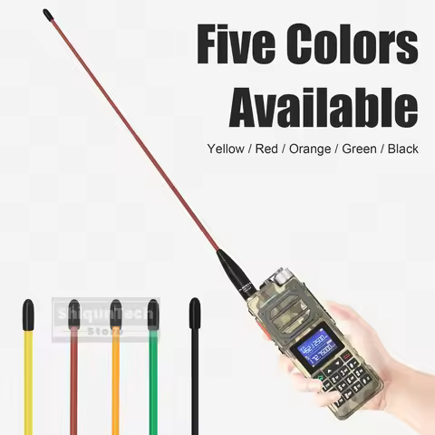 Baofeng NA-771 Nagoya Antenna SMA Female Dual Band VHF/UHF 10W Max Walkie Talkie Antenna Long Range 