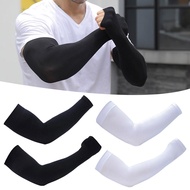 Arm Sleeves Cover Sports Running Uv Sun Protection Men Cycling Gloves Cooling Outdoor N2b3