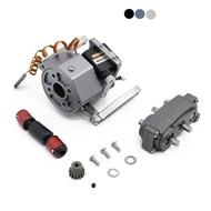 313mm Wheelbase Metal Chassis for RC Crawler, Front-Mounted Metal Gearbox, Transfer Case, Drive Shaf