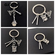 GJCUTE Drum Music Lovers Rock Backpack Pendant Band Kit Drum Keychain Backpack Keychain WTD