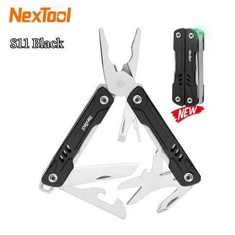 NexTool Mini Sailor Pliers S11 12-In-1 Multitool Folding Pocket Plier Knife Screwdriver Scissors Por