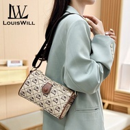 LouisWill Womens Bag Shoulder Bag Pillow Bag Crossbody Messenger Large Capacity Retro Printing Adjus