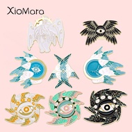 Seraphim Pure Angel Enamel Pins The Spirit Of Love And Imagination Wings Brooches Lapel Badges Inspi