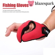 BLAZESPARK 2 Fingers Protector Anti-Slip 1pc Non-Slip Glove Fishing Tackle Fishing Tools Supplies Fi
