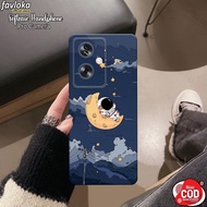 Softcase OPPO A79 5G Case OPPO A79 5G Latest Fashion Case ASTRONAUT Casing OPPO A79 5G Kesing OPPO A