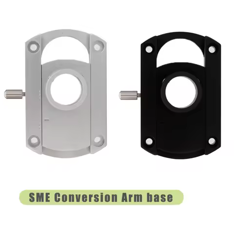 SME Conversion Arm Plate Inner Hole 20mm Metal Phono Tonearm Seat Dedicated Parts Replacement for LP