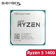 AMD Ryzen 5 1400 R5 1400 3.2GHz 4-คอร์ 8-เธรด CPU โปรเซสเซอร์ 14NM L3=8M ซ็อกเก็ต AM4 ไม่มีพัดลม ไม่