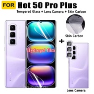 3 IN 1 infinix Hot 50 Pro+ Hydrogel Soft Film for infinix Hot 50 Pro Plus Screen Protector Camera Le