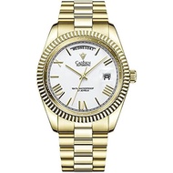 CADISEN Men’s Automatic MIYOTA 8285 Mechanical Watch Casual Watches for Men Waterproof Sapphire