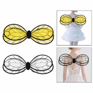 [lzdjlmy2ua] Bee Wings, Fun Accessory, Cosplay Wings for Stage Performances, Parties, Dances, Festiv