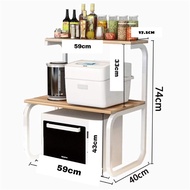 3 TIER OVEN RACK (Full white colour) H730cm X D35cm X L60cm