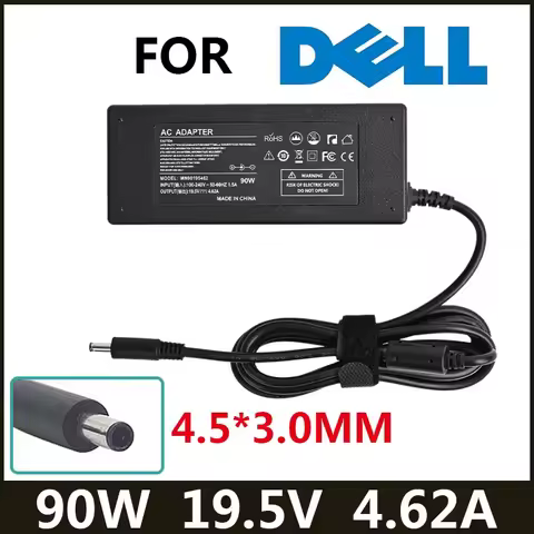 19.5V 4.62A 90W 4.5*3.0mm AC Laptop Adapter Charger For Dell XPS 11 13 L321X L322X inspiron 12 14 15