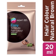 GODREJ EXPERT SHAMPOO HAIR COLOUR NATURAL BROWN 8X20ML