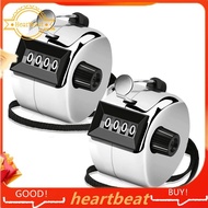 [Hot-Sale] 2 Pack Clicker Counter Hand Tally Counter Clicker, 4 Digit Mechanical Palm Click Counter 
