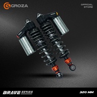 Groza - Brave Series 320Mm Shock Bebek | Shockbreaker Tabung Atas