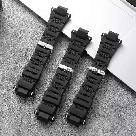 for G-Shock Resin Watch Bands for Gravity Master Series GW-A1100 ‌GW-4000 ‌GA-1000 15mm*30mm Silicon