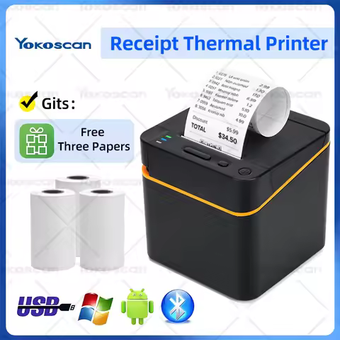 Hot sale High Quality 58mm Ticket Bill Thermal Printer, USB/Blue tooth Thermal Receipt Printer,Mini 
