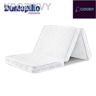 【newreadystock】☒(Ready stock) Dunlopillo tilam lipat bujang  Single fold mattress Generasi Z(190cm x 91cm x 10cm)