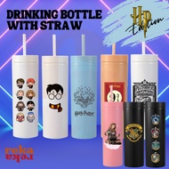 REKA Harry Potter Water Bottle Cup Tumbler Typo Hermoine Hp