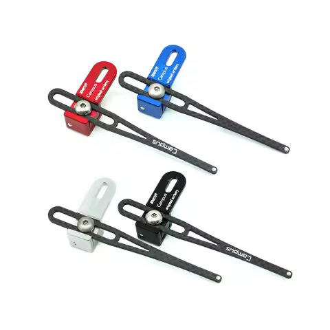 Decut Campus Carbon Fiber Archery Clicker Recurve Bow Signal Sheet Adjustable Angle And Length for R