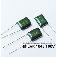 CAPACITOR MILAR 104J 100V CAPACITOR MILAR 104 J 100VOLT MILAR 104J 100 V