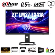 Dahua 27" LM27-E331A 1ms 180Hz / LM27-E341A 0.5ms 240Hz 2K QHD IPS Gaming Monitor