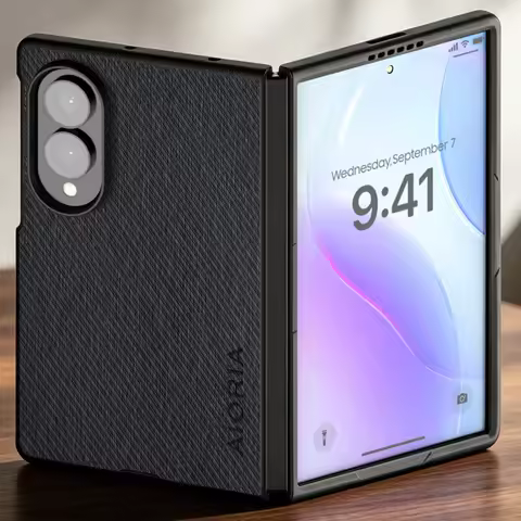 Case for Samsung Galaxy Z Fold 8 Fold8 Ultra Luxury Vintage cloth pattern leather cover for samsung