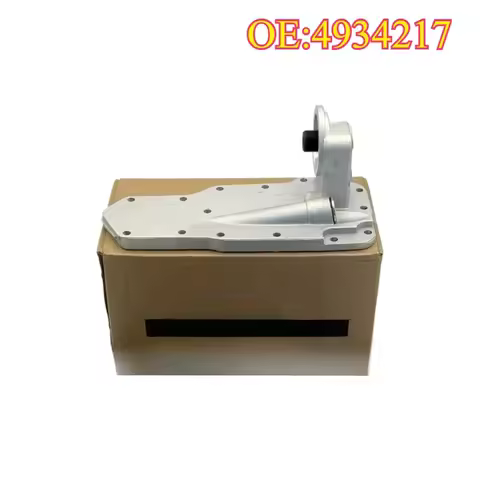 High quality New For 4934217 Oil Filter Support Head Cooler Cover For 4BT 6BT 5.9 12V Valve