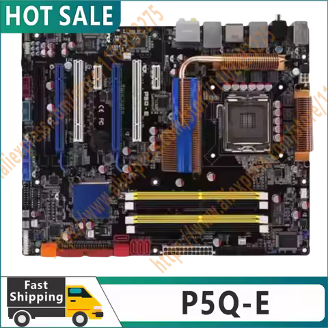 100% original test P5Q-E LGA 775 DDR2 USB2.0 16GB Core 2 Duo Quad P45 desktop motherboard