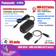 1 ชิ้น DMW-AC8 AC Power Adapter + DMW-DCC8 DC Coupler สำหรับ Panasonic DMC-G80 DMC-G85