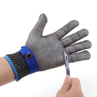Safety Cut Proof Stab Resistant Stainless Steel Metal Mesh Butcher Safety Work Protection Glove