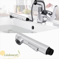WISDOM Faucet Sprayer, Pull Out G1/2 Male Thread Kitchen Faucet Head, Durable ABS Material 2 Sprayin