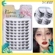 YOHII Lash Clusters,  Eye Natural Look False Eyelashes, Manga Reusable DIY Lash Extensions