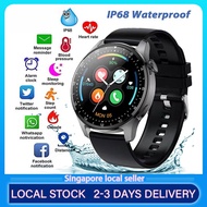 Smart Watch Men Waterproof Sport Fitness Tracker Weather Display Bluetooth Call watch For Android IOS