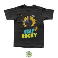 ROCKY UNISEX VINTAGE RAPPER SMOKE T-SHIRT