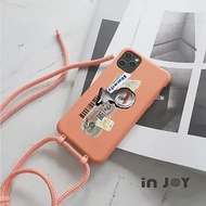 INJOYmall for iPhone SE2 維納斯的誕生 二合一防摔背繩手機殼