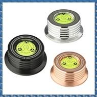 (WUSG) Aluminum Vinyl Record Weight HiFi 50HZ LP Disc Stabilizer Turntable Vinyl Aluminum Alloy Weig