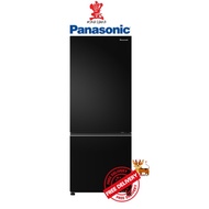 PANASONIC 2 DOOR FRIDGE NR-BV361BPKS 332L, 3 TICKS