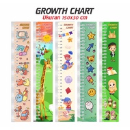 High Body Growth Chart Banner Size Chart Size 150x30 cm CUSTOM FREE Banner Printing
