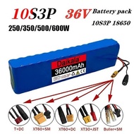 10S3P 36V36000ah Group 18650 Lithium Ion 500W for High Power Motorcycle Pedals