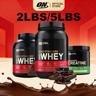 ON Whey 2lbs/5lbs Protein Powder Creatine 300G Support Muscle Recovery Lean Mass Gain