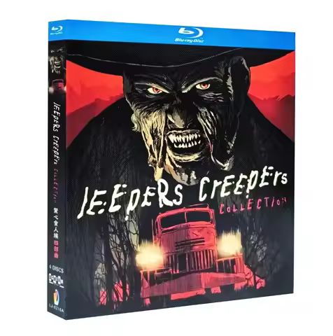 Jeepers Creepers 1-4 (2001-2022) 4-Disc New Box Set English Audio Blu-ray disc High Definition BD