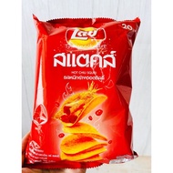 Ready Stock Lays Thailand Lay’s Flat Potato Chips Hot Chili Squid
