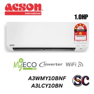ACSON 1.0HP R32 Inverter Air-Conditioner A3WMY10BNF/A3LCY10BN (INVERTER)