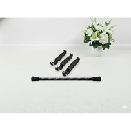 Minimalist Roller Door Curtain Rod Iron Pole Window Curtain 1 2 3 4 Meters 225 250 300 350 400Cm