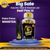 Paket Premium Zakar King isi 120 Kapsul Dan Zakar King Oles 100% Original Herbal Terbaik