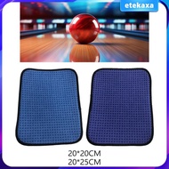 [Etekaxa] Bowling Shammy Pad Bowling Microfiber Towel Rag Microfiber Bowling Ball Towel for Cleaning