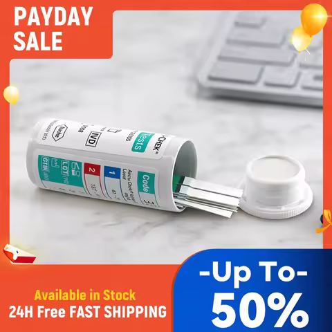 Blood Glucose Test Strips for Diabetes 50 Count Blood Glucose Meter Test Strips Fast & Accurate Resu