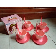 Tupperware Moment Cup Peach Free Box