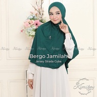 B Jamilah Kimikey Hijab Khimar Jumbo Jilbab Tali Kerudung Instan
